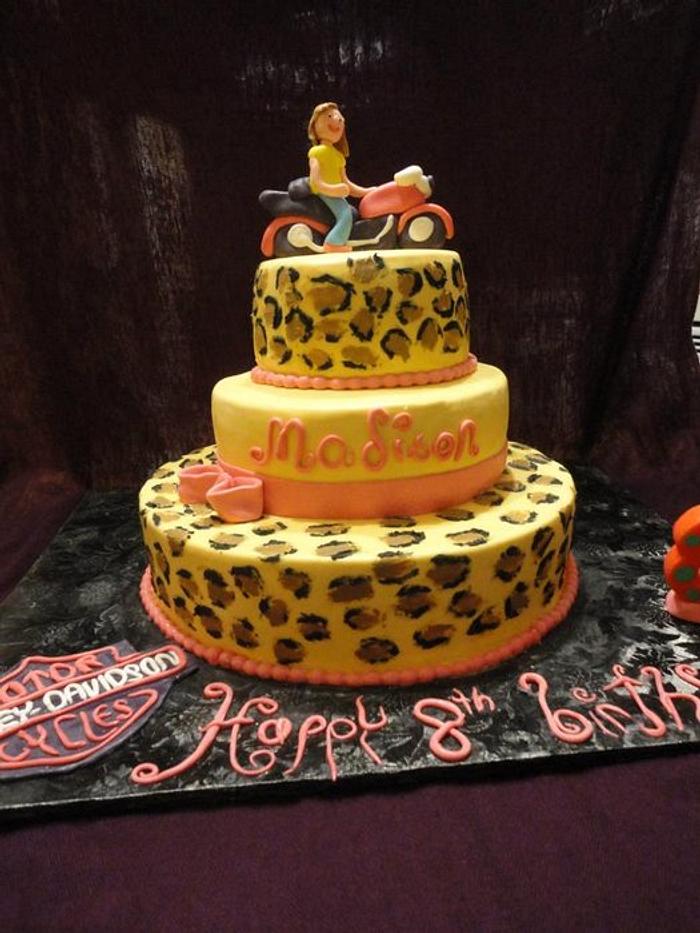 Madison's birthday cake