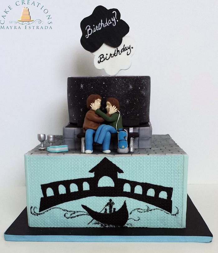 The Fault in Our Stars Birthday Cake