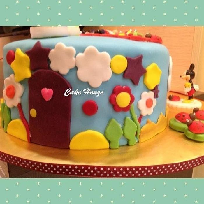 Disney Clubhouse cake