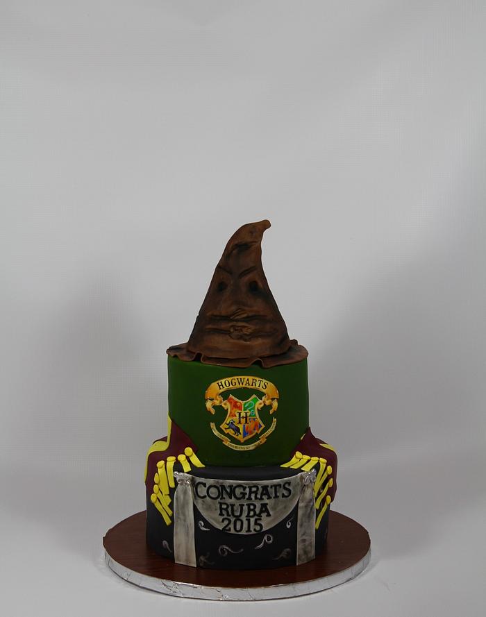 Harry Potter theme cake
