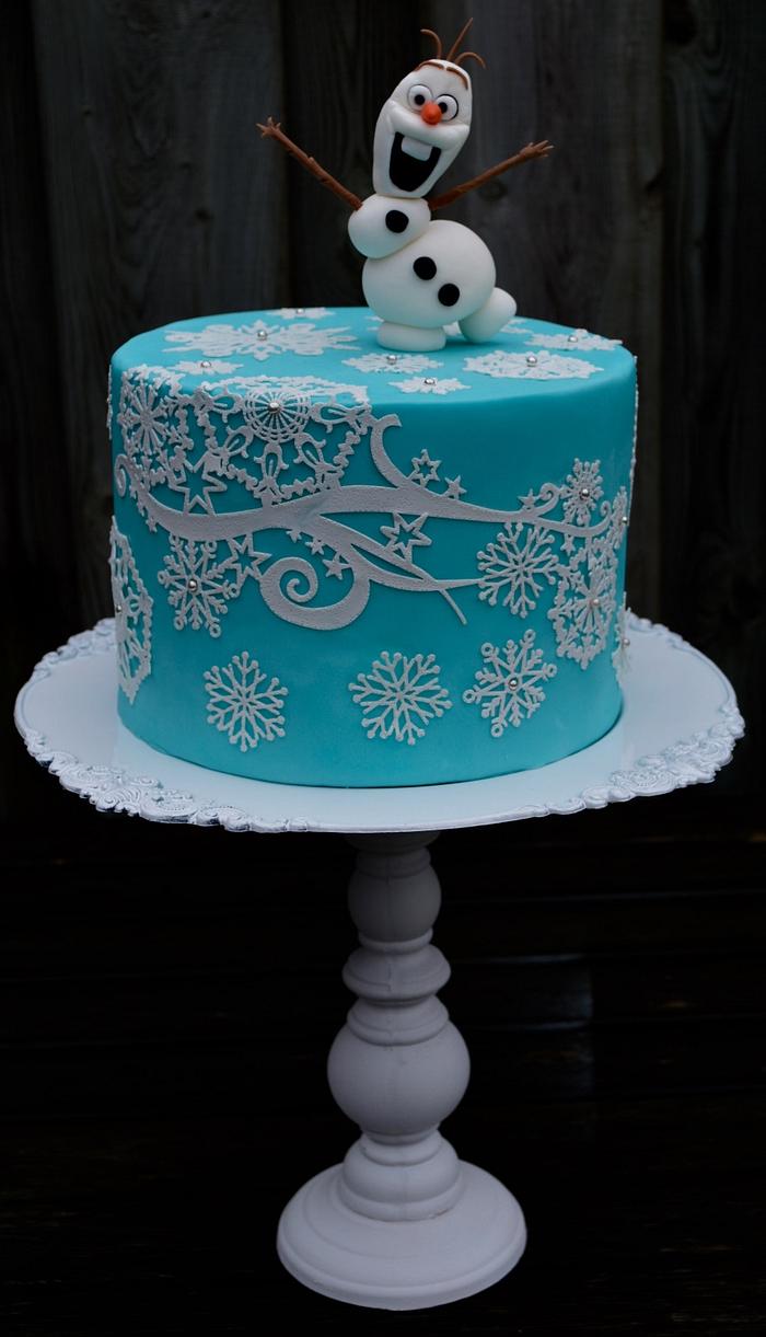 Olaf ❤️ Cake Lace ❤️