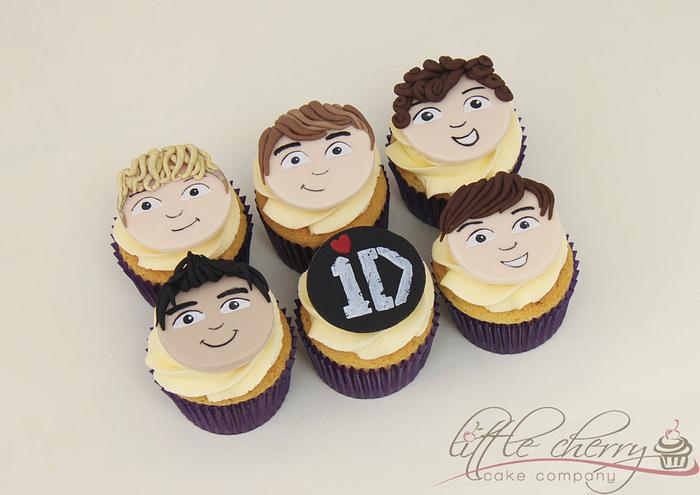 One Direction Cupcakes