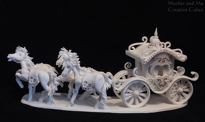 Our take on Fairytale Carriage and Horses (from Tutorial Yener's Way)