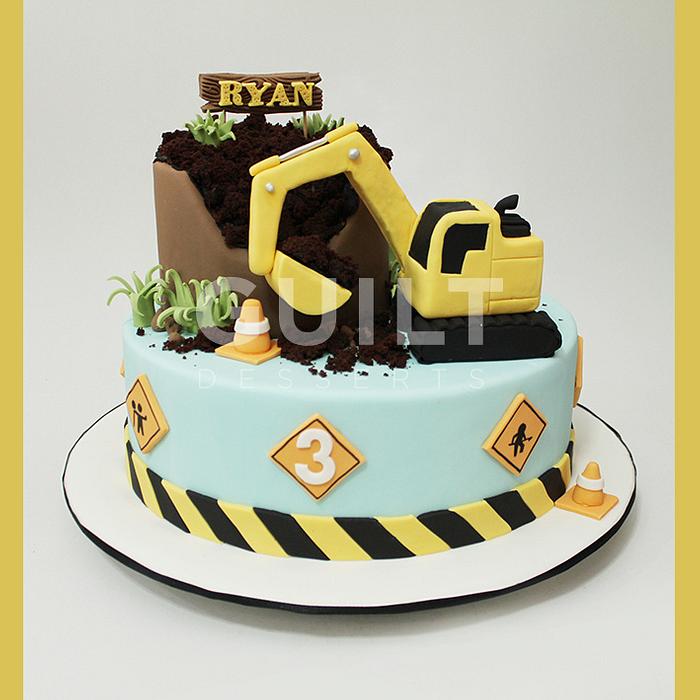 Excavator cake