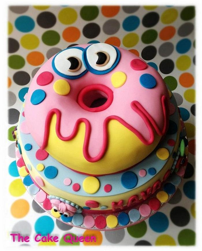 Moshi monster cake!!!