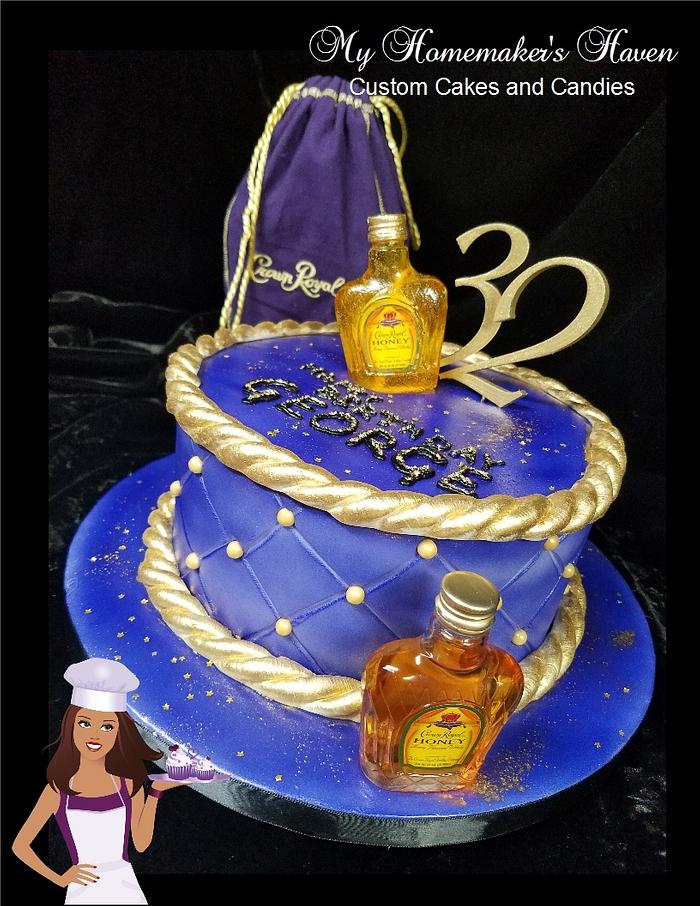 Crown Royal Cake 