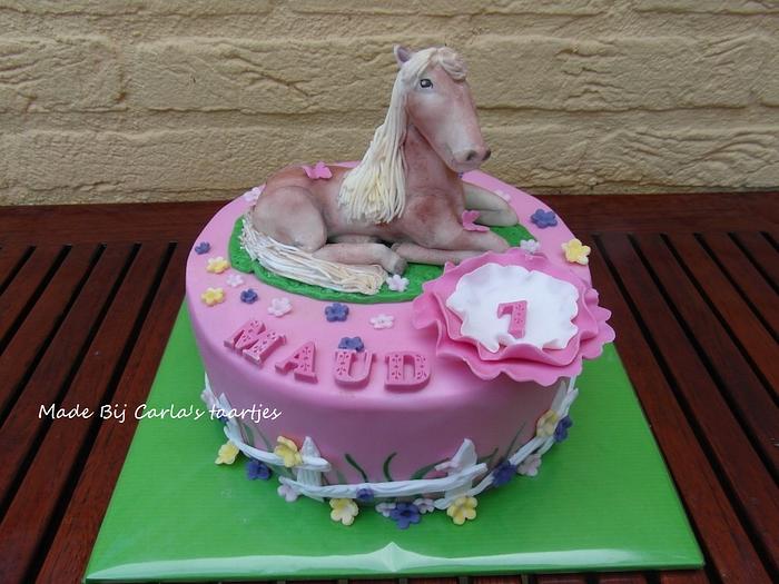 horse cake