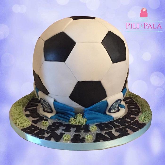 3D football cake