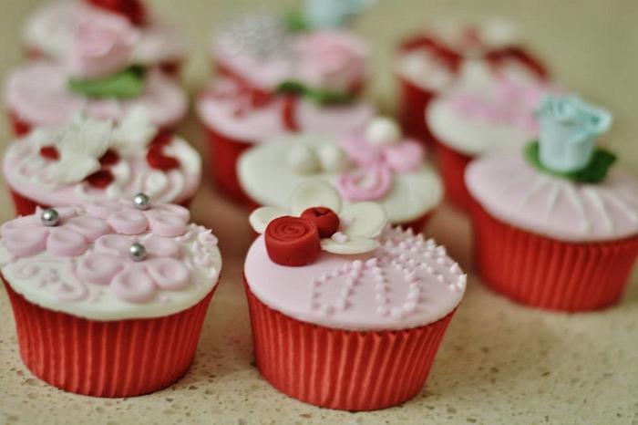 Pretty cupcakes :)