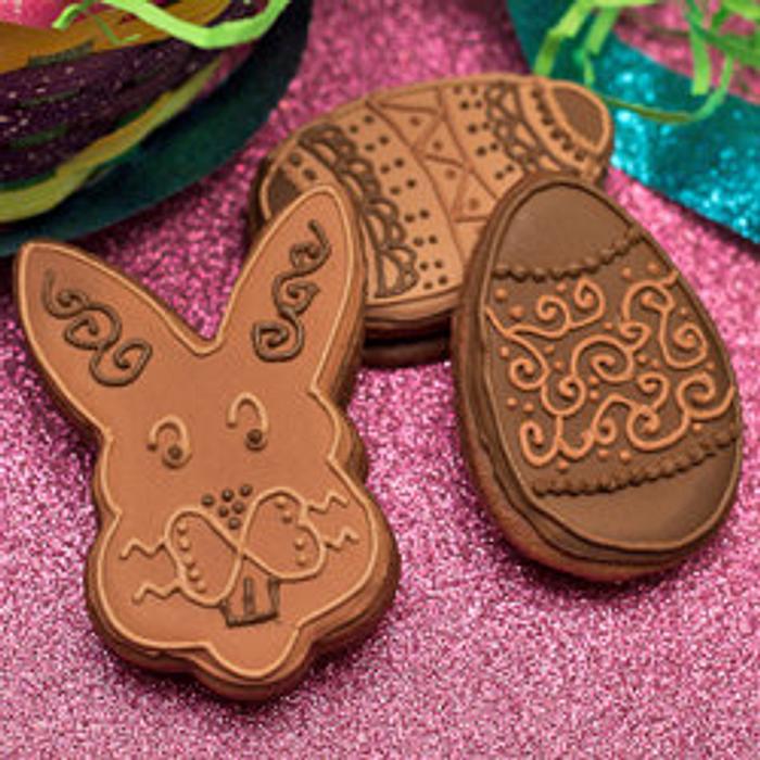 Chocoloate Easter Cookies