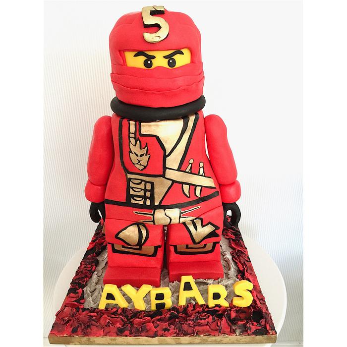 Red Ninjago Cake