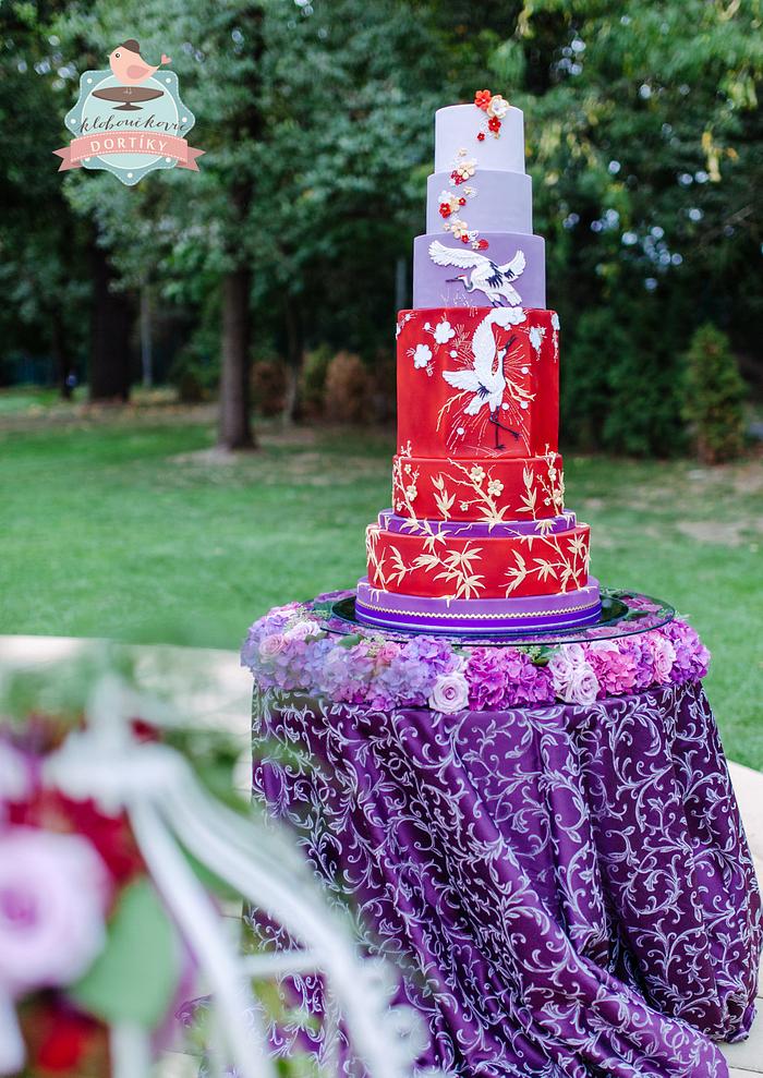 Chinese wedding cake