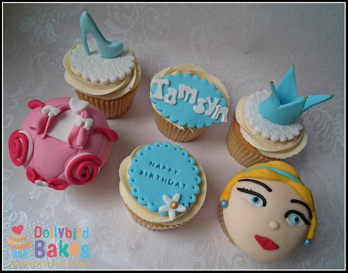 Cinderella Themed Cupcakes