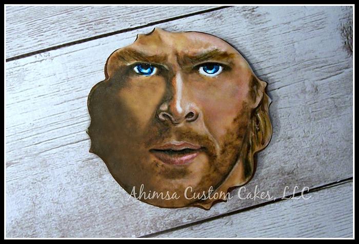 Thor ~ hand painted cookie