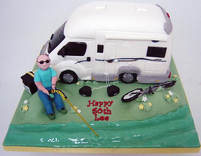 Camper Van Cake