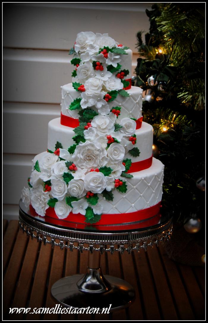 Christmas Weddingcake
