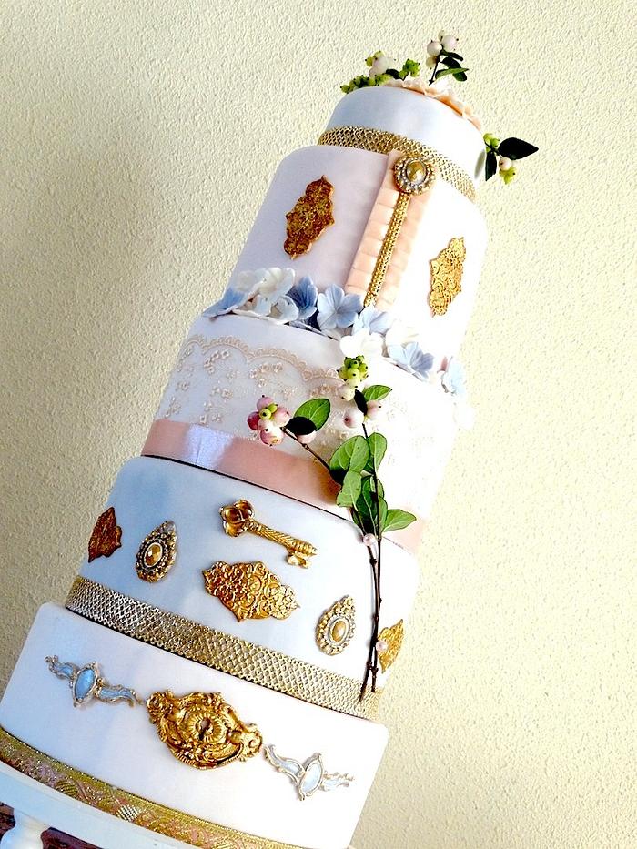 Keylock weddingcake