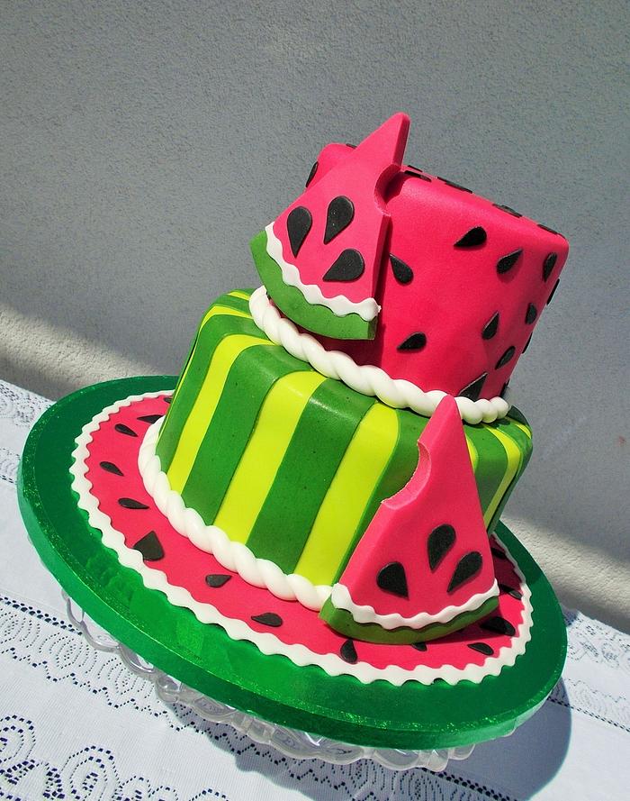 Melon cake