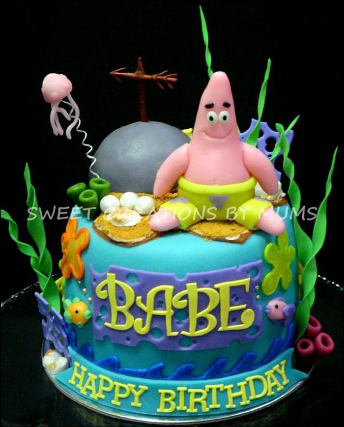 Patrick ( Spongebob ) Themed Cake 