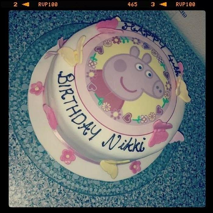 Peppa Pig 'My First Cake!'