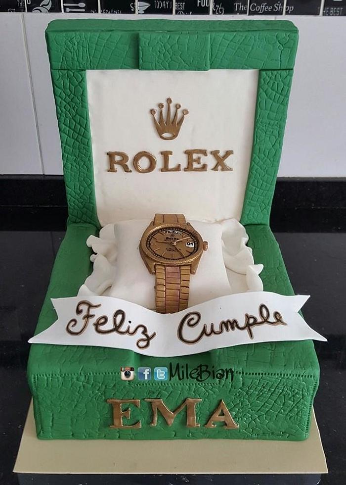 Rolex Watch cake