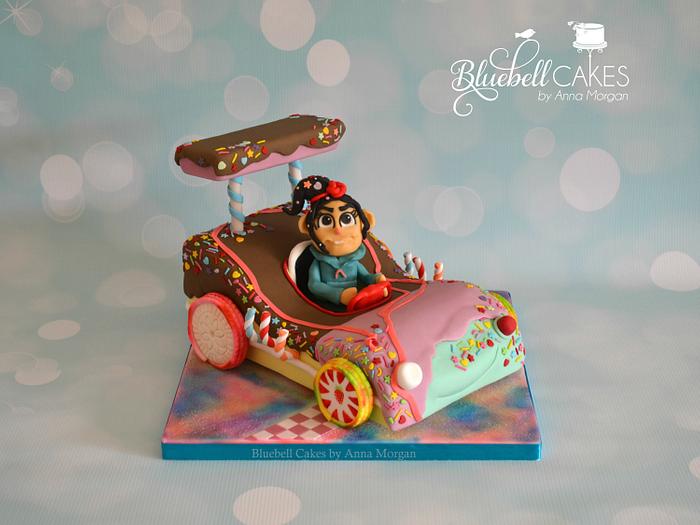 Wreck It Ralph Cake!! - Decorated Cake by bluebellcakes - CakesDecor