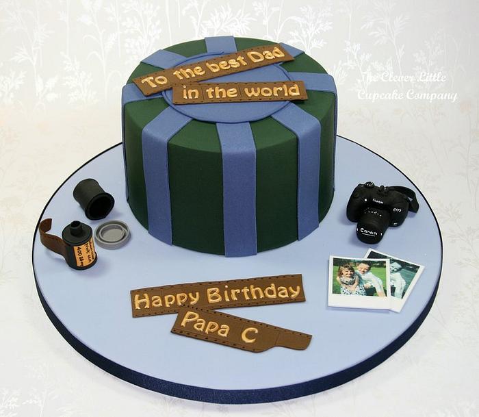 Photography Birthday Cake