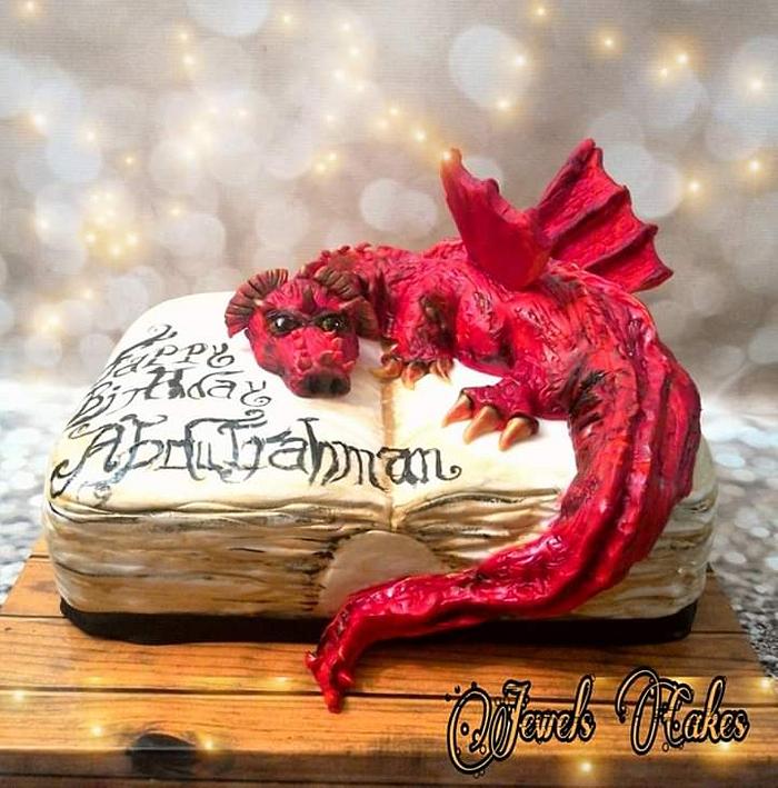 Dragon cake 