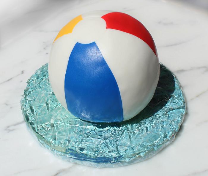 Beach Ball Cake