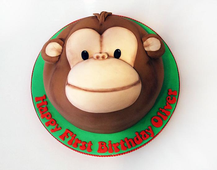 Monkey 3D cake