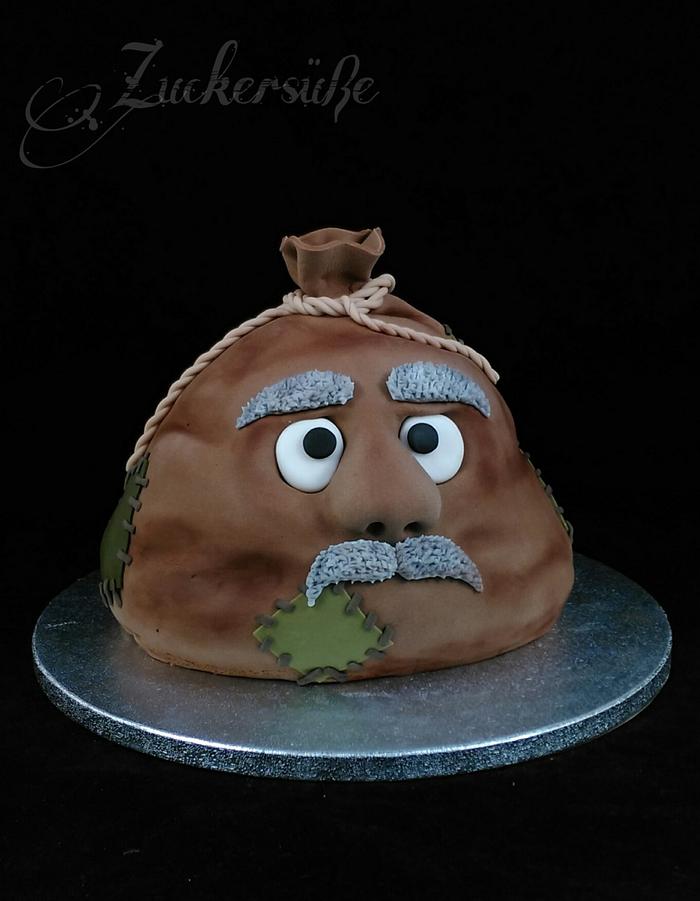 "Old sack" Birthday Cake