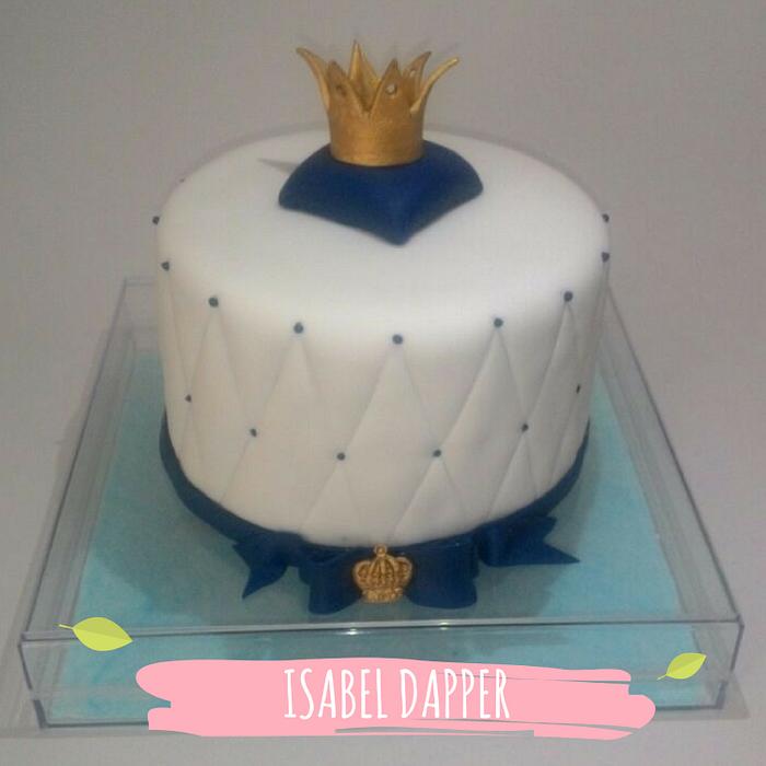 Royal cake for a little prince
