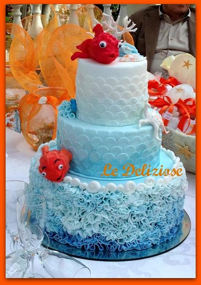 Goldfish cake