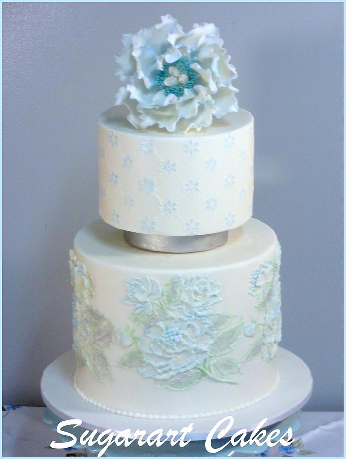 Peony - Decorated Cake by Sugarart Cakes - CakesDecor