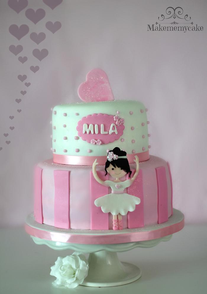 Ballerina Cake
