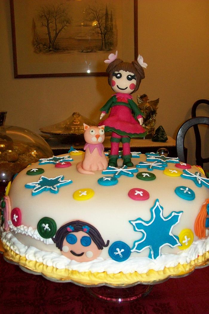 lalaloopsy cake