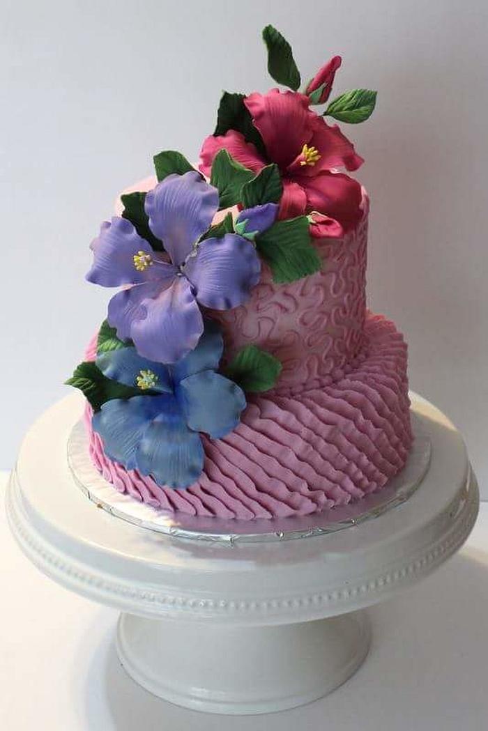 Hibiscus Cake