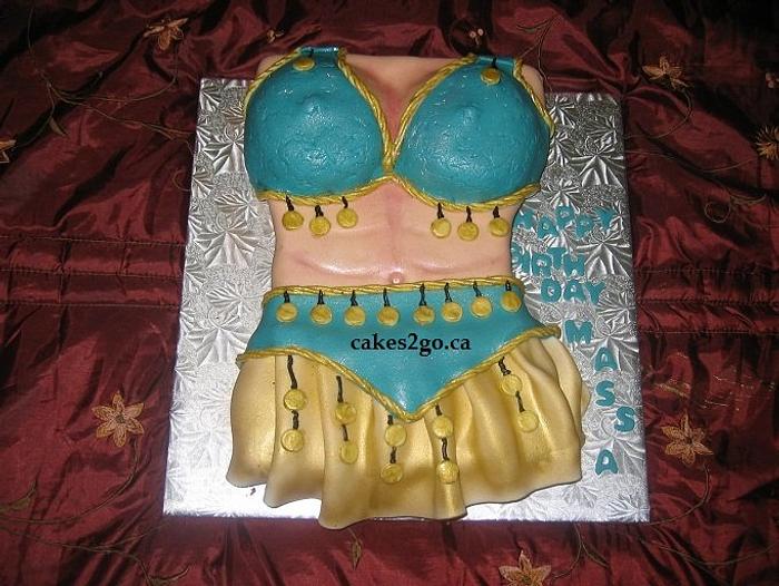 Belly Dancer cake 