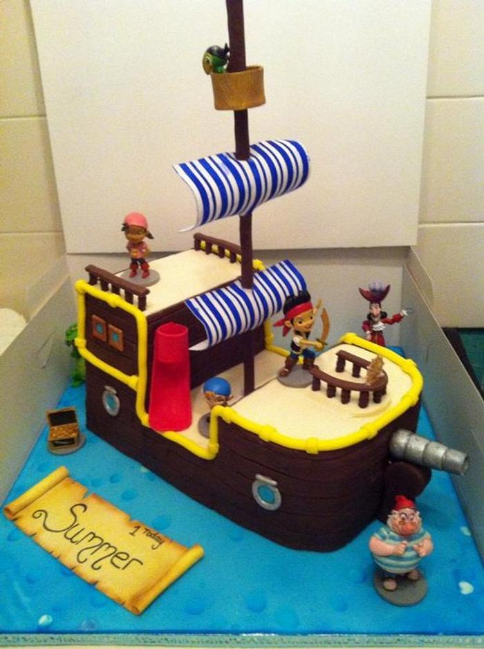 Jake and the Neverland Pirates Cake 