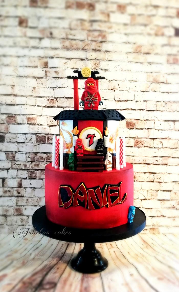  Ninjago inspired Birthday cake