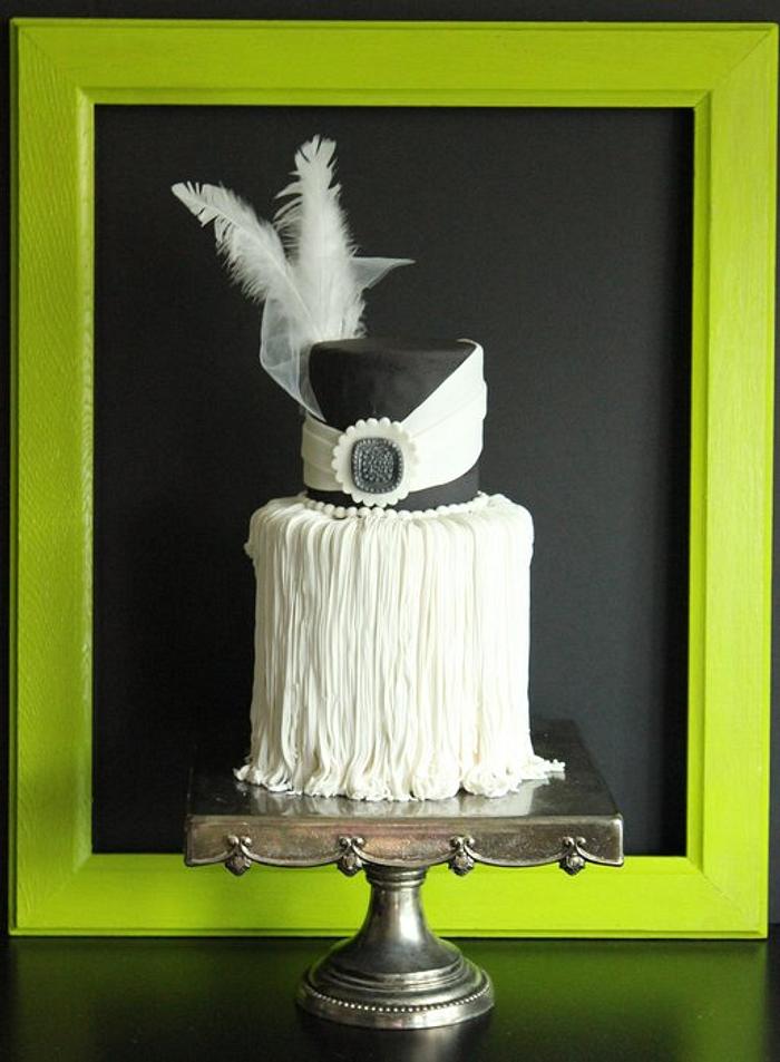 Flapper Inspired Cake