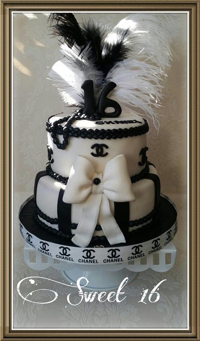 Sweet 16 cake for Chanel