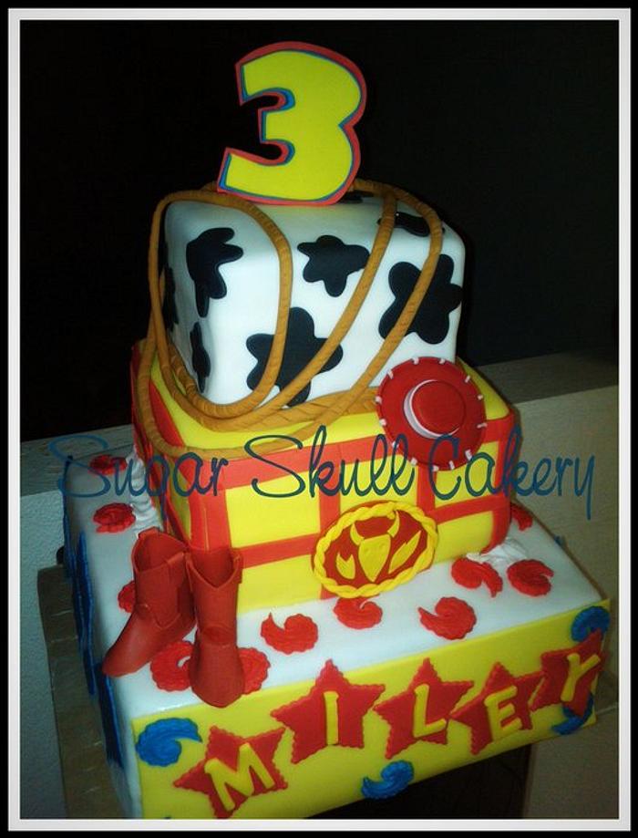 Toy Story Cake (focused on Jesse)