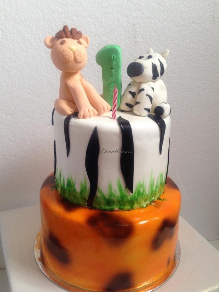 Safari cake 