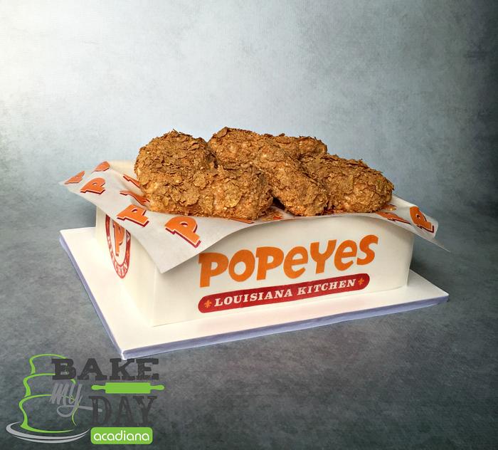 Popeyes (real finger lickin' good)
