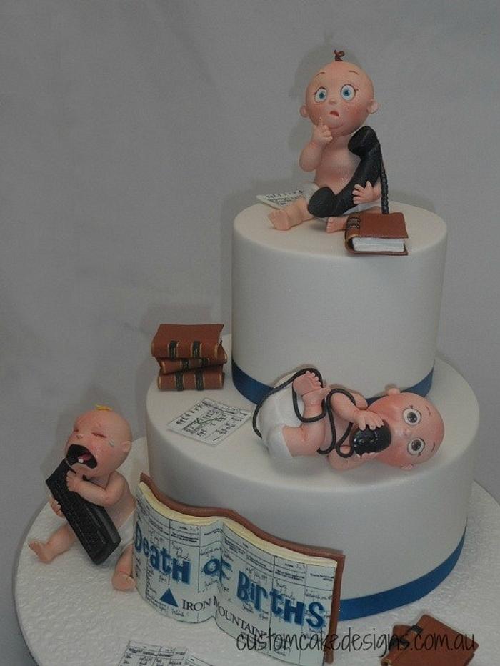Photo of a corporate anniversary cake - Patty's Cakes and Desserts