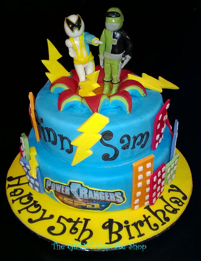 Power Ranger cake