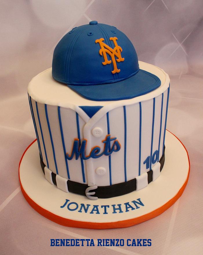 Let's Go Mets Cake
