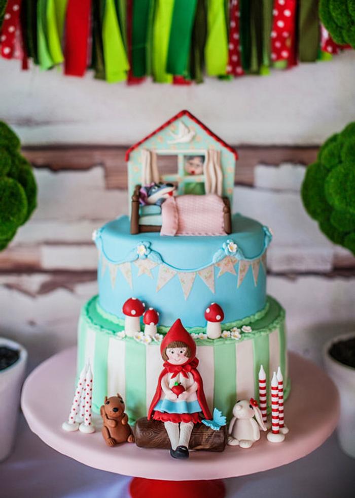 Little Red Riding Hood Cake