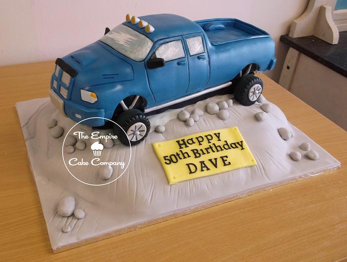 Dodge Truck Car Cake